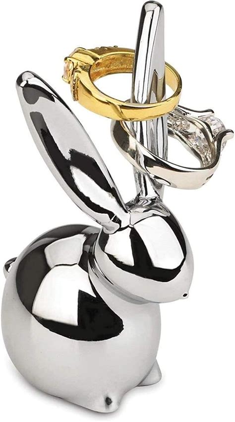 Zoola Bunny Ring Holder Chrome